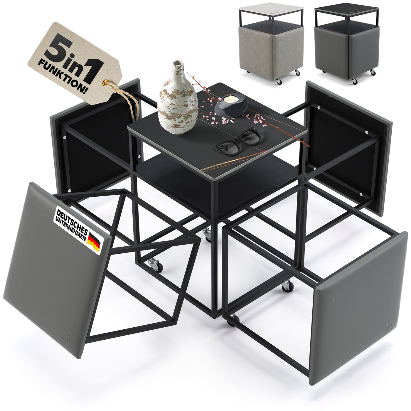 Cube schwarz 1