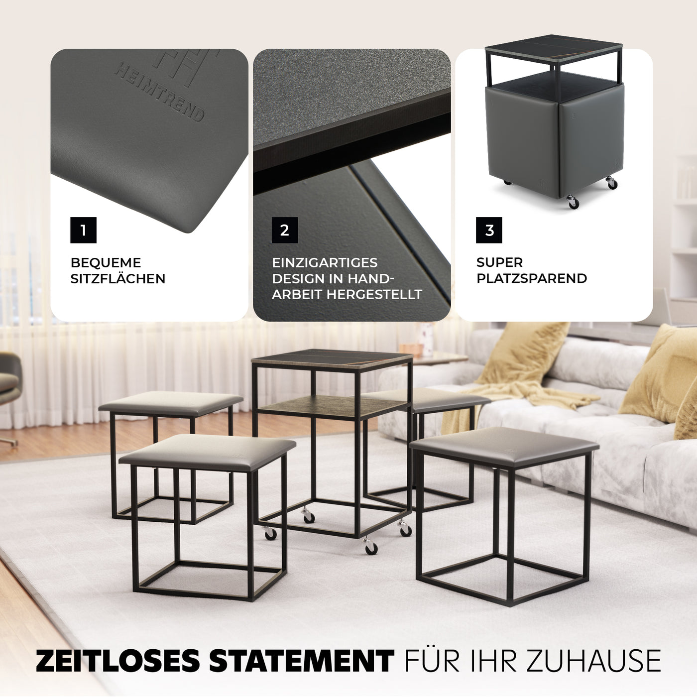 Cube schwarz 3