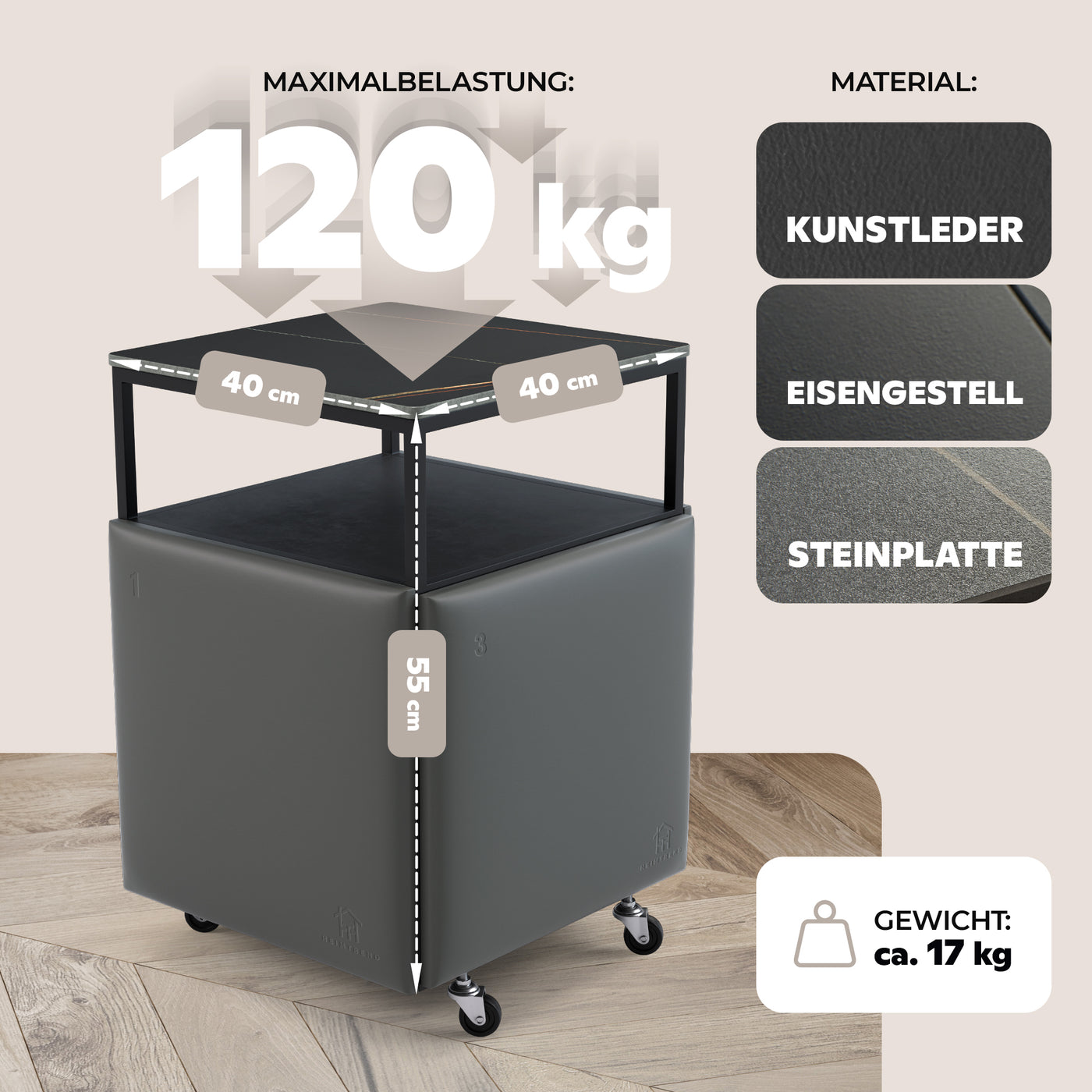 Cube schwarz 6